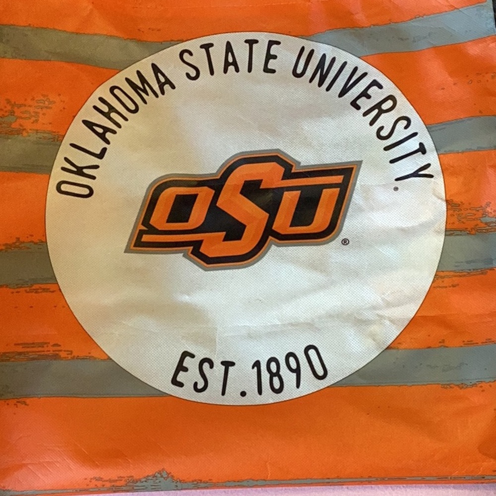 FINAL SALE PRICE OSU Oklahoma State University Reusable Shopping Bag